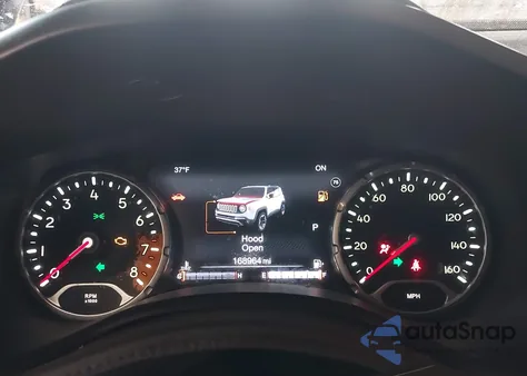 2016 Jeep Renegade Trailhawk from USA, damaged, VIN ZACCJBCTXGPD74373